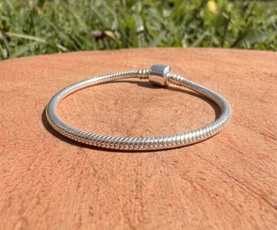 PULSERA DE PLATA LAMINADA - FLEXIBLE