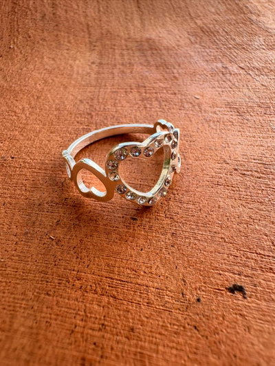 ANILLO DE ACERO BLANCO 