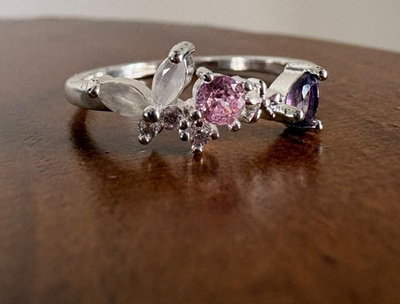 ANILLO DE ACERO BLANCO - SALDO Cod 199