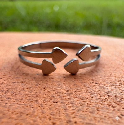 ANILLO  ACERO QUIRÚRGICO - Flechitas