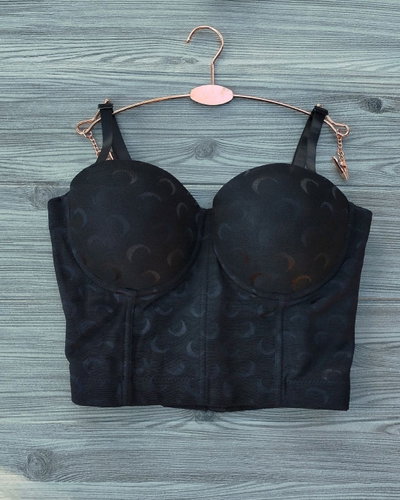 Bustier Luna Negro