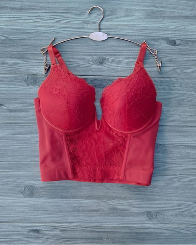 Bustier Charlotte Rojo 