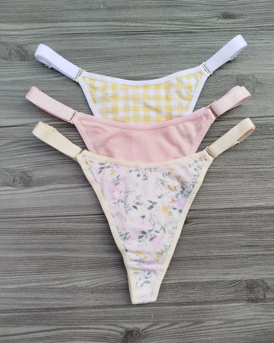 Colaless de algodón pink Frashe x3 