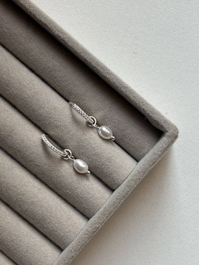 Argollitas micropave perlas 