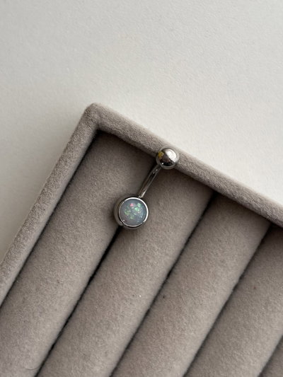 Piercing ópalo celeste 