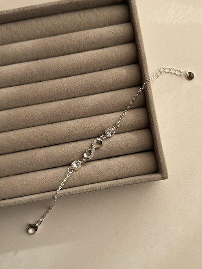 Pulsera infinito más cubic