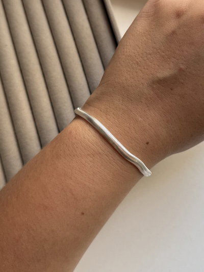 Pulsera snake gruesa