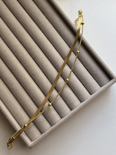 Pulsera doble clapton + snake 