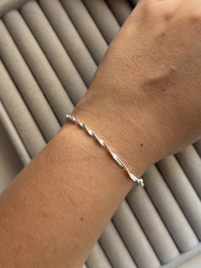 Pulsera snake torzada