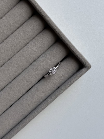 Anillo huellita regulable 