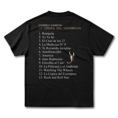 Remera CHARLY GARCIA - La Lógica del Escorpión