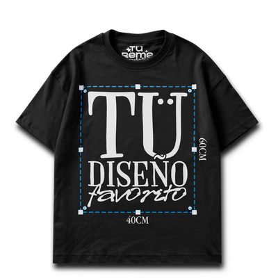 Remera Oversize Personalizada