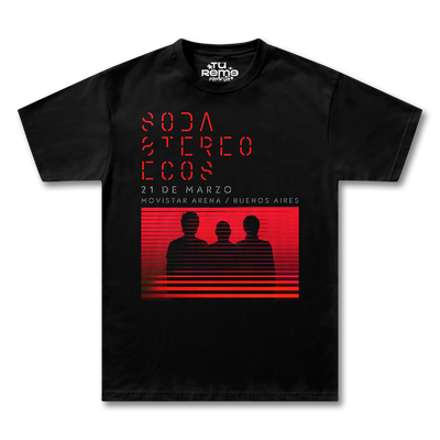 Remera SODA STEREO ECOS - Movistar Arena
