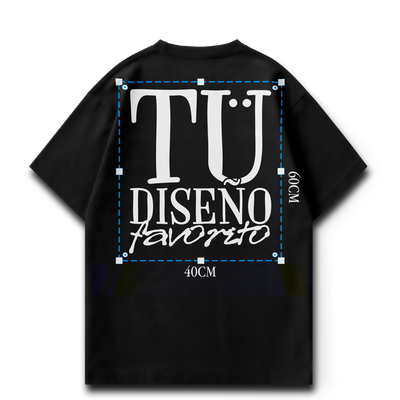 Remera Oversize Personalizada