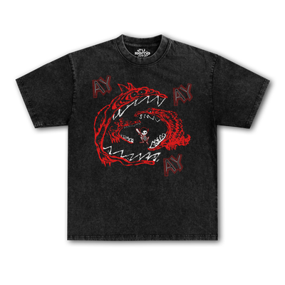Remera Oversize Stonewash LOS PIOJOS - AY AY AY