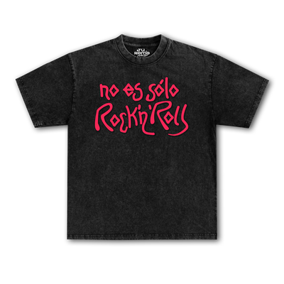 Remera Oversize Stonewash INTOXICADOS - NO ES SOLO ROCK N ROLL