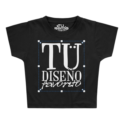 Remera Baby Tee Personalizada