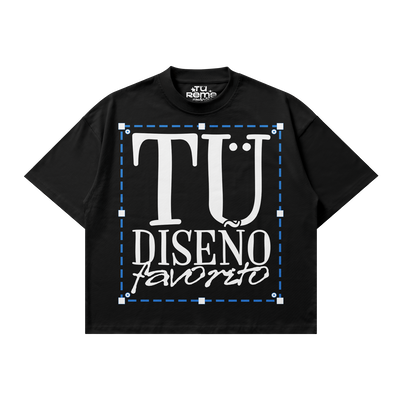Remera Boxy Fit Personalizada