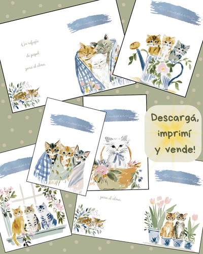 Cuadernos Gatitos (PRODUCTO DIGITAL)