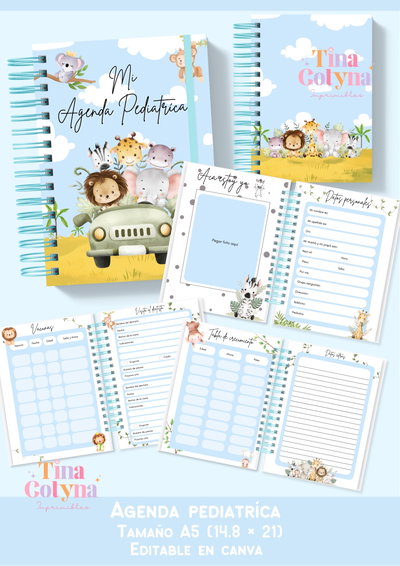 Agenda Pediatrica Safari