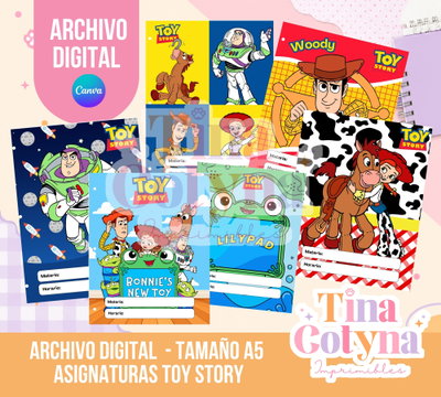 Asignaturas Toy Story 