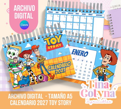 Calendario 2027 Toy Story