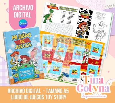 Libro de Juegos y actividades Toy Story 