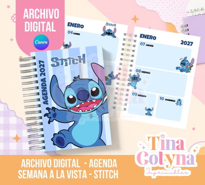 Agenda Semana a la Vista 2027 | Stitch