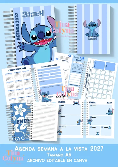 Agenda Semana a la Vista 2027 | Stitch