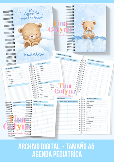 Agenda pediatríca Osito