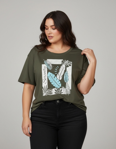 REMERA ALGODÓN VISCOSA