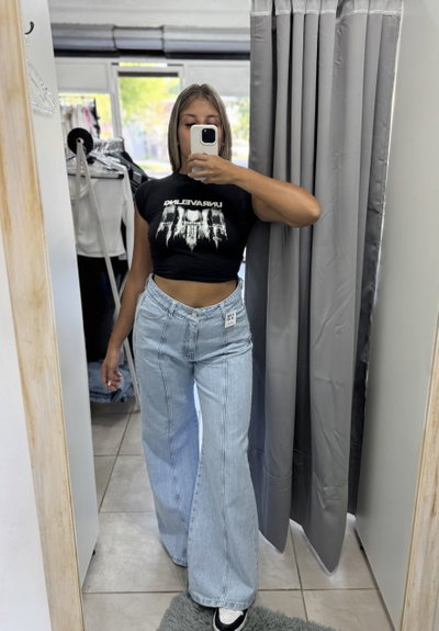 Jean wide leg CANDE