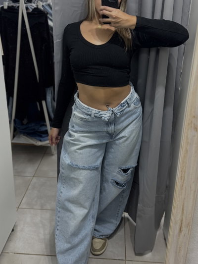 Denim baggy CLOE