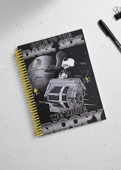 CUADERNO SNOOPY ESPACIO