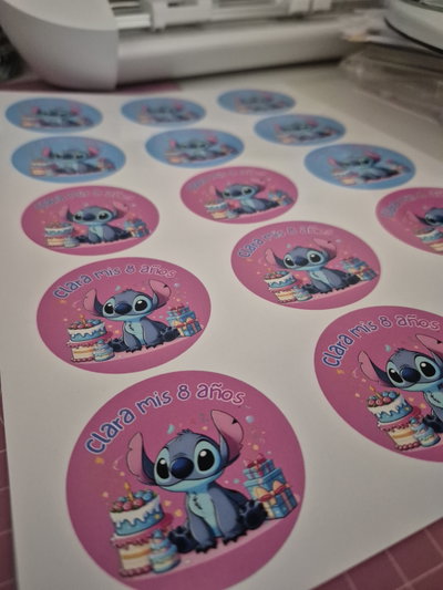 Stickres para cumpleaños