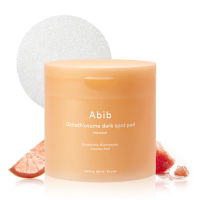 Pads para manchas oscuras con glutatión Vita Touch (60 almohadillas) - ABIB