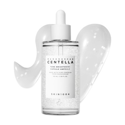 Cápsula Iluminadora de Tono con Centella de Madagascar, Ampolla 100 ml - SKIN1004