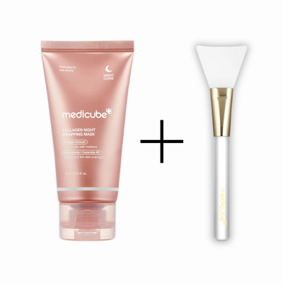 Medicube Collagen Night Wrapping Mask + Pincel Jelly Brush&nbsp;