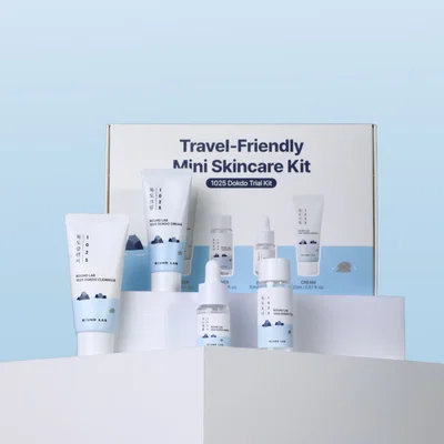 1025 Dokdo Trial Kit  (cleanser 30 ml + Toner 20 ml + Ampoule 10 ml + Cream 20 ml)