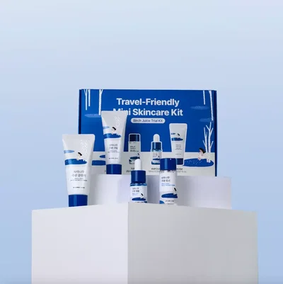 Birch Juice Trial Kit  (cleanser 30 ml + Toner 20 ml + Ampoule 10 ml + Cream 20 ml)