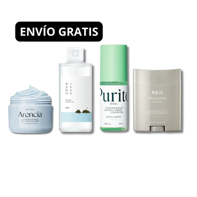 Rutina Piel Grasa (4 pasos)
