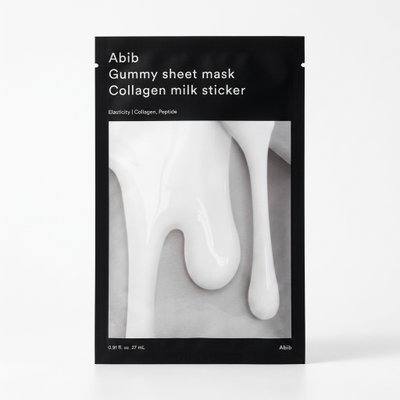 Mascarilla Gummy Sheet Collagen Milk Sticker XU - Abib