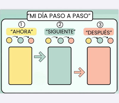Kit de rutinas dia "Mi dia paso a paso"