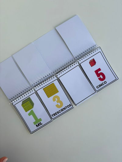 Libro Móvil Numérico ( del 0 al 9.000)