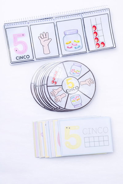 " Kit matemático , “Pequeños números, grandes sentidos” (del 0 al 10)"