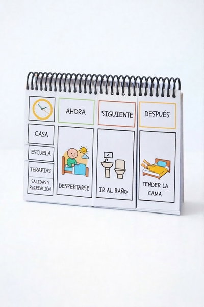 Agenda visual de rutinas diarias