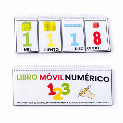 Libro Móvil Numérico ( del 0 al 9.999)