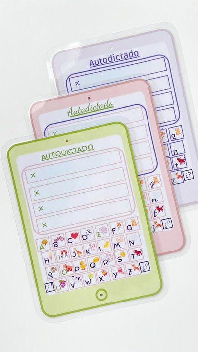 Kit tabletas de autodictado