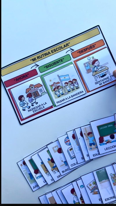 RutinasKit “Mi Rutina Escolar”  primaria 
