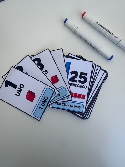 "Kit Numería" del 1 al 100 ( los unos, dices y cienes)